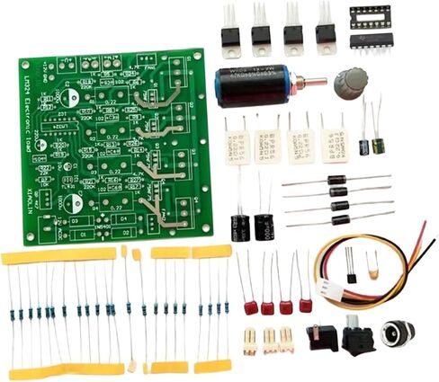 Generic Electronic Load Tester Adjustable Constant Current PCB Board Capacity Testing Module with Digital Display Suitable for Lab Use DIY Projects in Kuwait
