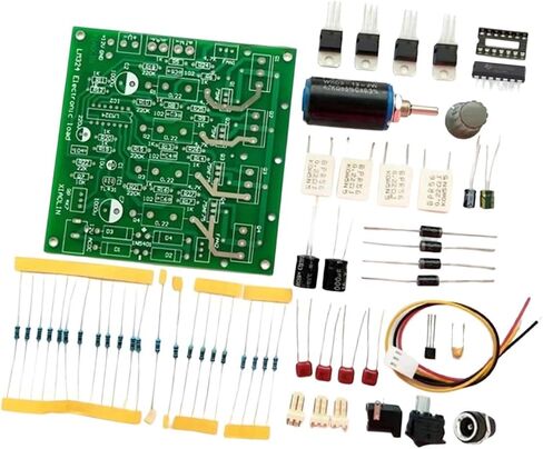 Generic Electronic Load Tester Adjustable Constant Current PCB Board Capacity Testing Module with Digital Display Suitable for Lab Use DIY Projects in Kuwait