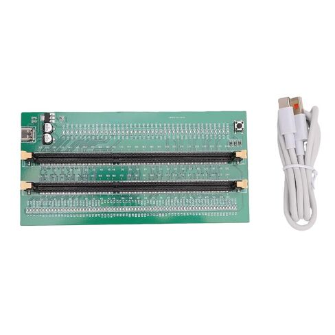 جهاز اختبار ASHATA DDR3 مع مصدر طاقة من النوع C | ضوء LED لمحلل تشخيص الذاكرة لاستكشاف الأخطاء وإصلاحها in Kuwait