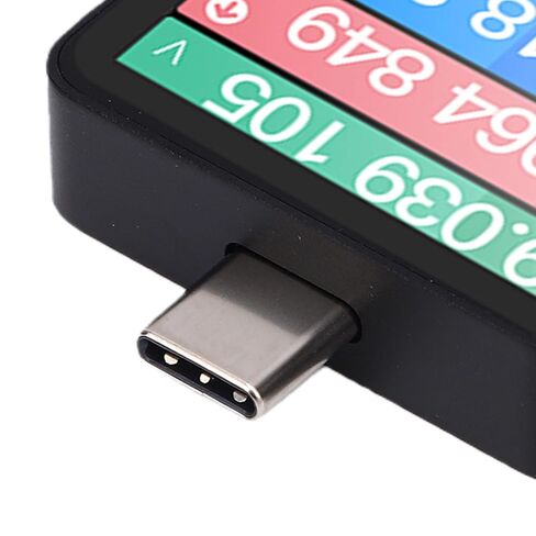 جهاز اختبار Sorandy USB C مع 20 بت ADC، دقة 0.00002V 0.00003A ARM Cortex M4 192 ميجا هرتز، جهاز اختبار مع مستشعر جاذبية شاشة IPS 1.54 بوصة لـ PD3.1 QC5.0 SCP AFC SVOOC in Kuwait