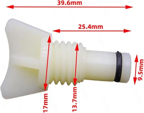 Radiator Drain Plug Radiator Breather Screw Valve Automotive Replacement Car Accessory Wear Resistant PP Material Suitable for Professional Repair in Kuwait