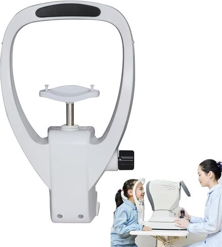 Vision Training Forehead Rest, Height Adjustment Knob, Adjustable Height Distance, Ergonomic Structure, Suitable for Vision Care Centers in Kuwait
