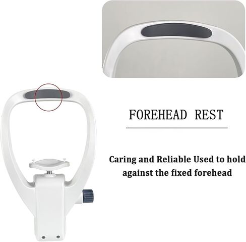 Eyeglass Optometry Accessories, Computer Ophthalmometer Lifting Chin Bracket Forehead Support with Adjustment Knob, Glasses Equipment for Auto Refractometer and Other Devices in Kuwait