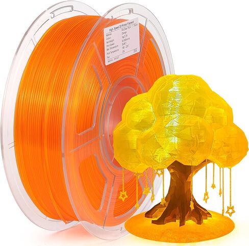 iSANMATE Rapid Translucent PLA Filament 1.75mm, Multicolor Rainbow PLA, Dimensional Accuracy ±0.02mm, 1kg Spool-Blue Purple in Kuwait
