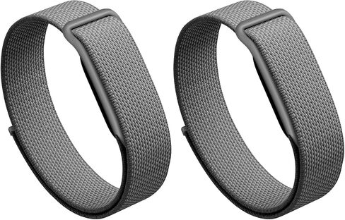 سوار معصم من النايلون لـ Google Fitbits Air، حزام منسوج مسامي قابل للتعديل، شريط بديل بخطاف وحلقة، ملحق رياضي سريع الجفاف لتتبع اللياقة البدنية من Google بدون شاشة in Kuwait