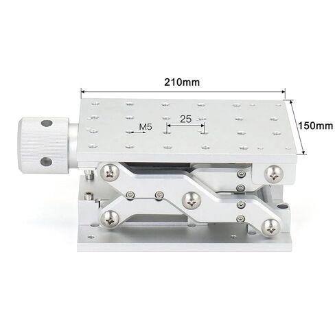 210x150x85MM Z Axis Manual Motion Stage Moving Table Machine 1Pcs in Kuwait