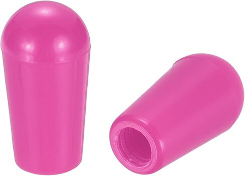 MECCANIXITY 2 Pcs Switch Tip Knob for Electric Guitar, 8/32" Thread 5-Way 3-Way Toggle Switch Cap, Durable Replacement Parts for Import Style Electric Guitar, Pink in Kuwait