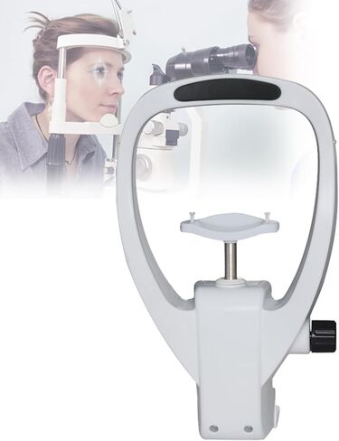 Vision Training Forehead Bracket Support for Computer Optometre Accessories, Lifting Chin Bracke with Height Adjustment Knob for Optical Shops, Optometry Shops, Vision Care C in Kuwait