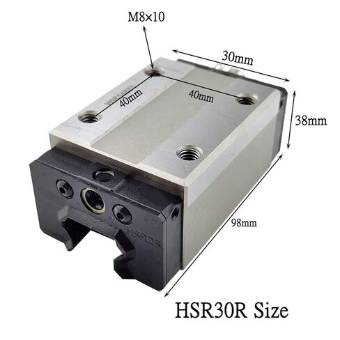 HSR30R Block HSR30R1UU HSR30R1SS HSR30 Linear Guide Slider 1Pcs in Kuwait