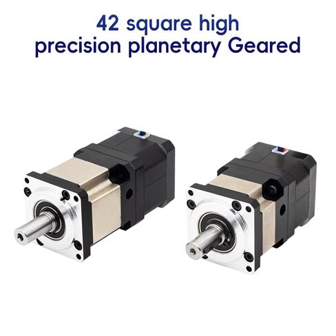1pcs Motor Nema 17 Square Flange 42mm Planetary Reducer Stepping Low Geared Stepper with Gearbox(Reduction Ratio 5,42x34mm) in Kuwait