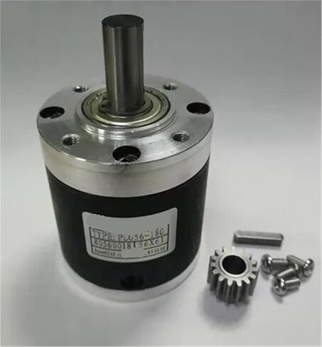 1pcs/lot Planet Reducer 56mm Speed Ratio 13:1 15:1 18:1 Round Input Flange for DC Motor with Shaft Diameter 6mm or 6.35mm(6.35mm,18 to 1) in Kuwait