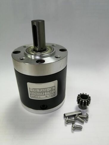 1pcs/lot Planet Reducer 56mm Speed Ratio 13:1 15:1 18:1 Round Input Flange for DC Motor with Shaft Diameter 6mm or 6.35mm(6.35mm,18 to 1) in Kuwait