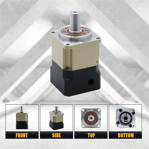مخفض حلزوني PGH60-L1SW/L2SW 14/16 مم محور لـ 57 محرك متدرج أو 60 مؤازرة بنسبة دقة عالية من 3 إلى 100 (10-بدلة لـ 57 محرك متدرج) in Kuwait