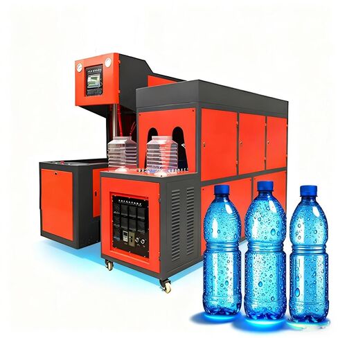 Small PET Bottle Blowing Machine – Semi-Automatic 2-Cavity Bottle Maker for 500ml–1L Bottles in Kuwait