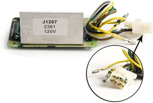 6 أسلاك 120 فولت J1207 AVR مولد الجهد المنظم استقرار لوحة التحكم لوحة دوائر كهربائية لأجزاء المولد in Kuwait