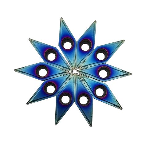 VCMT110304 35 Degrees Diamond Indexable Carbide Turning Inserts 10pcs Multilayer Coated VCMT Insert for Machining Quenched Steel Tempered Steel in Kuwait
