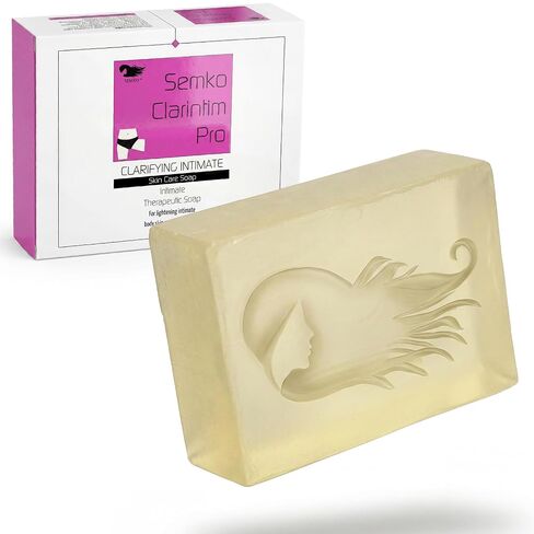 Semko ClarIntim Pro Intimate Soap for Bikini Line & Sensitive Areas, Dark Spots Soap for Even Tone, Gentle Daily Gentle Care, 135g in Kuwait