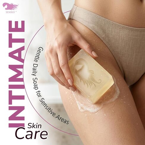 Semko ClarIntim Pro Intimate Soap for Bikini Line & Sensitive Areas, Dark Spots Soap for Even Tone, Gentle Daily Gentle Care, 135g in Kuwait