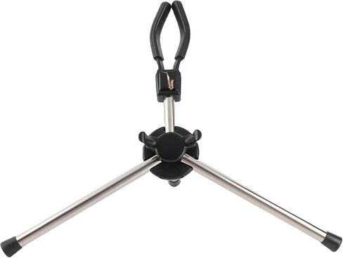 Karlak Portable Lightweight Foldable Metal Saxophone Stand for Soprano Sax with Bag in Kuwait