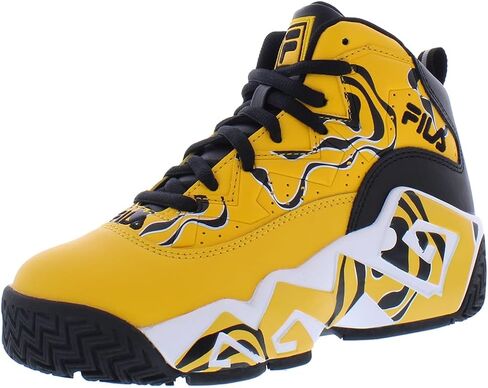 Fila Mb Boys Shoes Size 10.5, Color: Yellow/Black in Kuwait