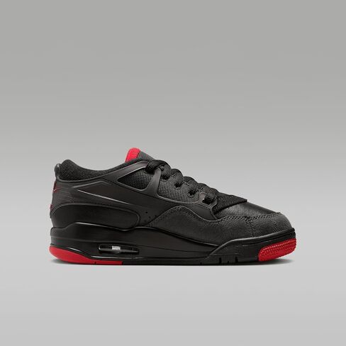 Air Jordan 4RM Big Kids' Shoes (FQ7938-060, Black/Anthracite/Varsity Red) Size 6.5 | FQ7938-060 in Kuwait
