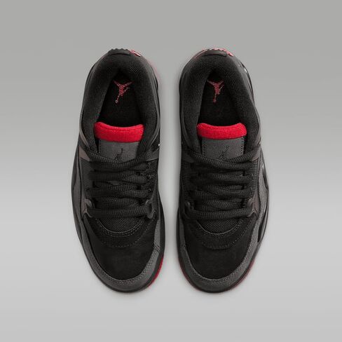 Air Jordan 4RM Big Kids' Shoes (FQ7938-060, Black/Anthracite/Varsity Red) Size 6.5 | FQ7938-060 in Kuwait