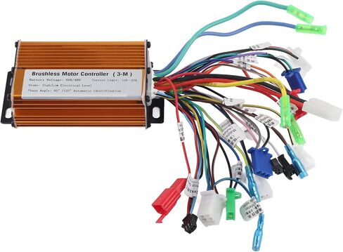 6 Tube 3 Mode Sine Wave Controller, Electric Bike Scooter Brushless Speed Motor Controller, Motor Controller for Smooth Ride in Kuwait