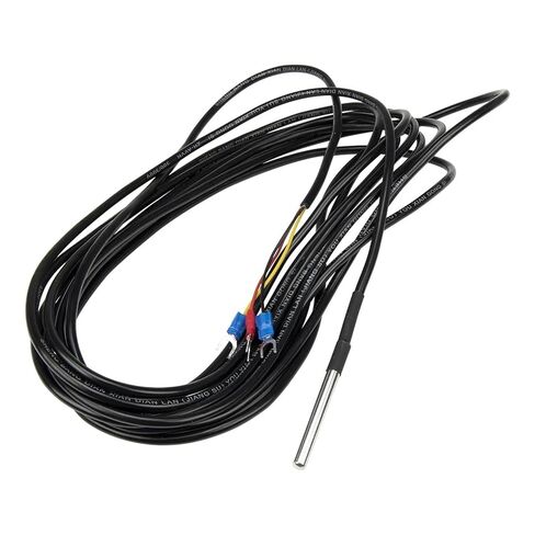 PT100 Cu50 5m كابل تلميع قضيب التحقيق رئيس RTD درجة الحرارة الاستشعار 1 قطعة | مسبار Cu50 6x50mm in Kuwait