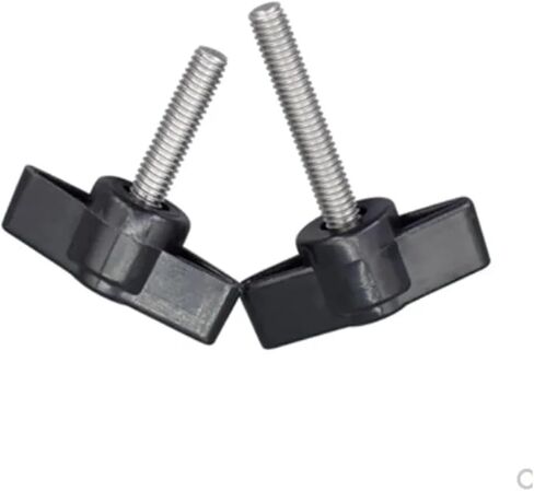 Hand TighteThumb Nut,Knob Thumb Nut Head Diameter Plum Bakelite Hand Tighten Screw/Butterfly Plastic in Saudi Arabia