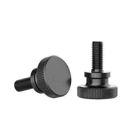Hand TighteThumb Nut,Knob Thumb Nut Knurling Head Knurled Thumb Screw Hand Tighten Curtain Lock Screws(12mm,M6 (5Pcs)) in Saudi Arabia