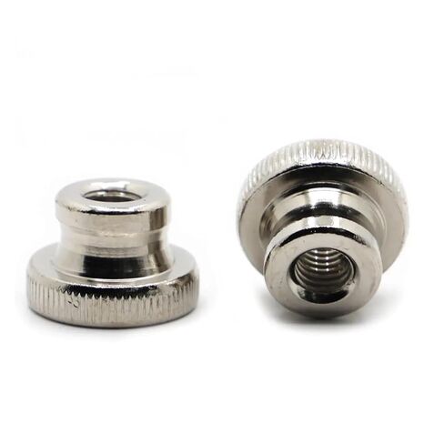 Hand TighteThumb Nut,Knob Thumb Nut Double Step Adjust Knurl Thumb Nut Iinstrument Hand Tighten(M8 2pcs) in Saudi Arabia