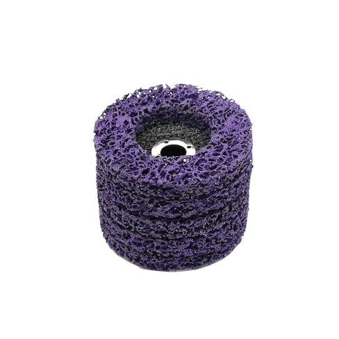100/115/125mm 15-1Pcs Coral Disc Poly Strip Disc Grinder Strip Disc Rust Remover Abrasive Wheel for Angle Grinder Paint Rust(1Pcs,100x16mm) in Kuwait