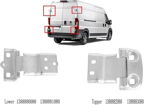 Door Check Strap Rear Door Hinge Conversion Kits Check Strap for Fiat for Ducato 2006 1388882080 1388883080 in Kuwait