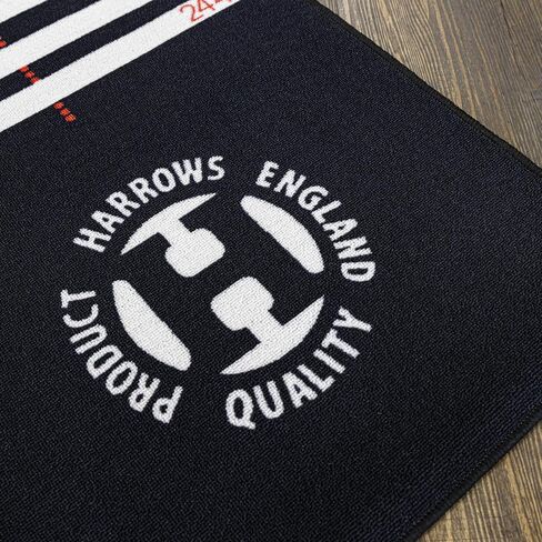 Harrows Darts Mat with Oche I Floor Protection I Non Slip I Professional Darts Mat Rubber Backing in Kuwait