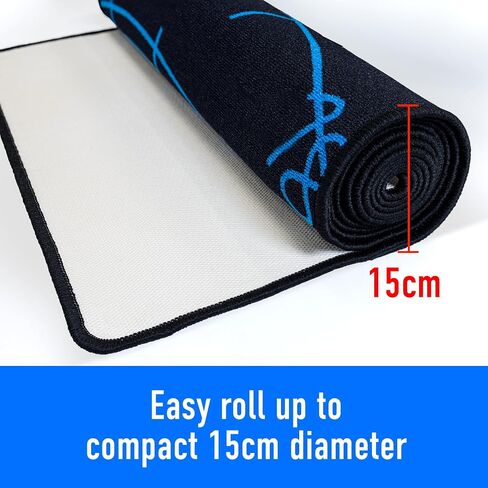 Harrows Darts Mat with Oche I Floor Protection I Non Slip I Professional Darts Mat Rubber Backing in Kuwait