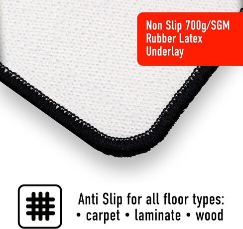 Harrows Darts Mat with Oche I Floor Protection I Non Slip I Professional Darts Mat Rubber Backing in Kuwait