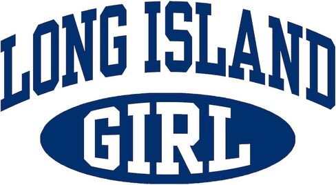 ملصق بيضاوي من CafePress Long Island Girl ملصق ممتص للصدمات للسيارة in Kuwait