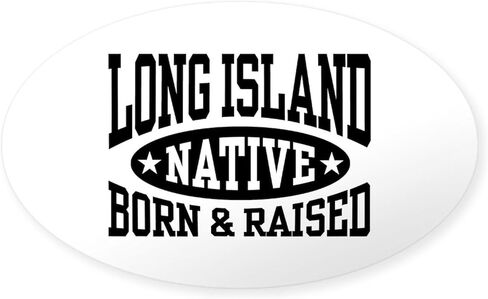 ملصق بيضاوي من CafePress Long Island Girl ملصق ممتص للصدمات للسيارة in Kuwait