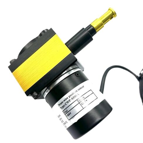 1 قطعة CALT CWP-S500A مستشعر النزوح المقاومة الناتج موقف خطي سلسلة الأواني قياس طول 500 مللي متر 4-20mA الناتج in Kuwait
