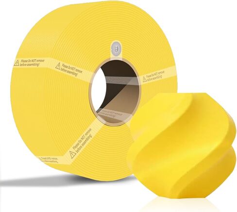 خيوط أساسية من الخيزران PETG 1.75 مم مع RFID لطابعات Bambu ثلاثية الأبعاد P1، X1، سلسلة A1، قوية، عالية التأثير، للاستخدام الخارجي، عبوة إعادة تعبئة من الخيزران PETG 1 كجم (2.2 رطل) بدون بكرة، +/- 0.03 مم (أسود 30105) in Kuwait