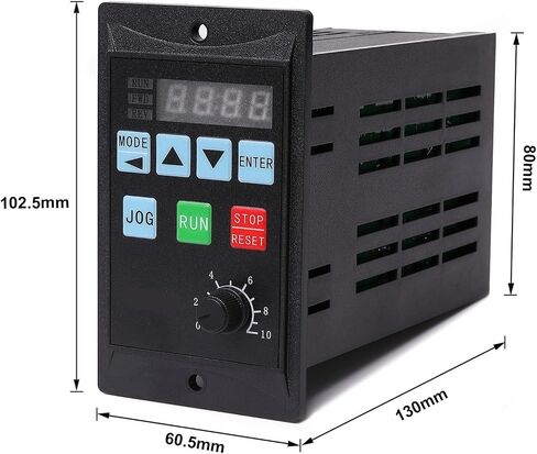 1pc Mico Frequency Converter 750W Single Phase 220V Input 3 Phase 220V Output RS485 Inverter for Ac 3 Phase Motor Drive in Kuwait