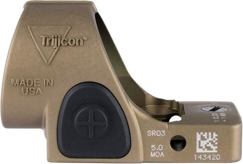 OPMOD Trijicon SRO Sight قابل للتعديل LED 5.0 ​​MOA Red Dot، Coyote Brown، 2500022 in Kuwait