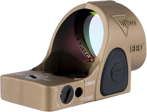 OPMOD Trijicon SRO Sight قابل للتعديل LED 5.0 ​​MOA Red Dot، Coyote Brown، 2500022 in Kuwait
