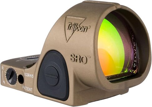 OPMOD Trijicon SRO Sight قابل للتعديل LED 5.0 ​​MOA Red Dot، Coyote Brown، 2500022 in Kuwait