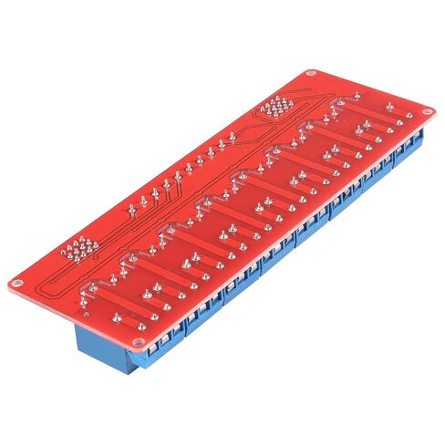 2PCS 12V Relay Module With Optocoupler Isolation - High and Low Level Trigger - Red Board (8 Channel) in Kuwait