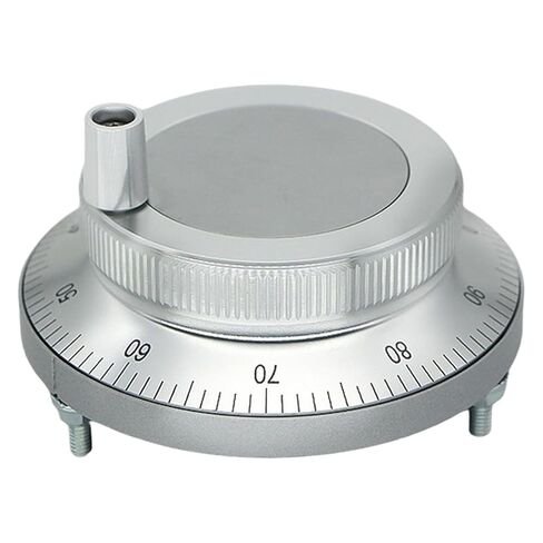 AA81-5V 6-Terminal Manual Pulse Generator, 100PPR Handwheel Rotary Knob Encoder with 80Mm Handle in Saudi Arabia