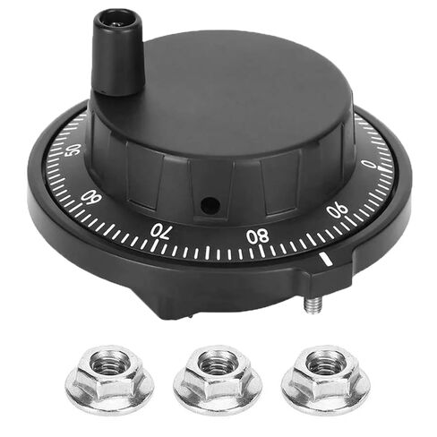 80mm Diameter Handwheel 100PPR Manual Pulse Generator Pendant Bearing Axial Handwheels in Saudi Arabia