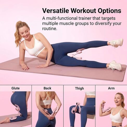 Thigh Master Pelvic Floor Trainer – Inner Thigh Exerciser for Women & Men | Thigh Trainer, Pelvic Floor Strengthening Device, Hip Abductor, Leg Workout Equipment for Home, Fortis Control Trainer. in Saudi Arabia