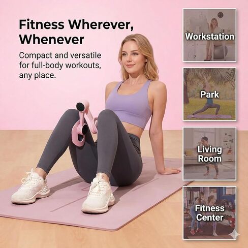 Thigh Master Pelvic Floor Trainer – Inner Thigh Exerciser for Women & Men | Thigh Trainer, Pelvic Floor Strengthening Device, Hip Abductor, Leg Workout Equipment for Home, Fortis Control Trainer. in Saudi Arabia