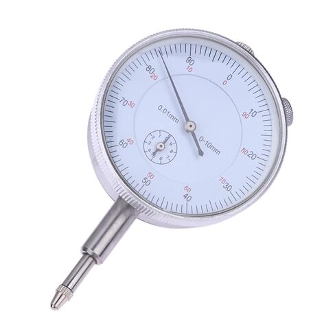 Dial Indicator, Dial Indicator 0-10mm Meter Precise Micrometer 0.01mm Resolution Hour Type Indicator Meter Gauge Measure Instrument in Kuwait